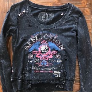 Affliction sweatshirt 💋